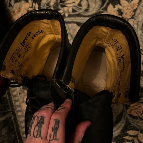 Black Laredo Boots - Picture 4 of 5